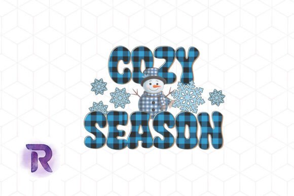 Cozy Season Winter Embroidery PNG for Crafts & Graphics