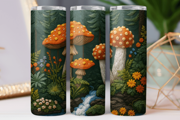 Embroidery Floral Tumbler Wrap Graphics Review