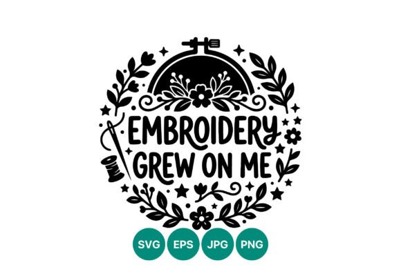 Embroidery Grew on Me: Reviewing Graphics and Illustrations