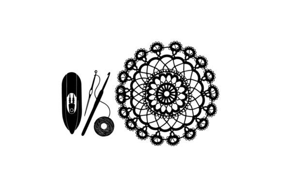 Handmade Lace Doily Graphics & Illustrations