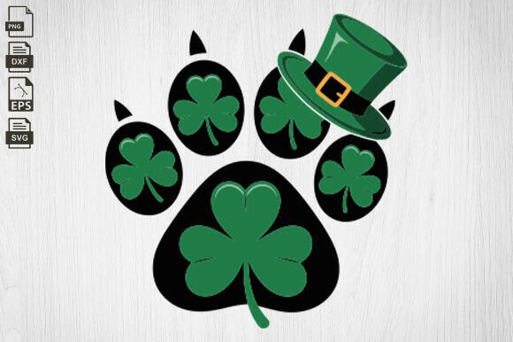 Lucky Paw Embroidery Svg: Graphics for Crafts