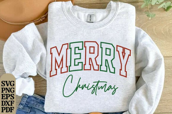 Merry Applique Graphics for T-Shirt Designs