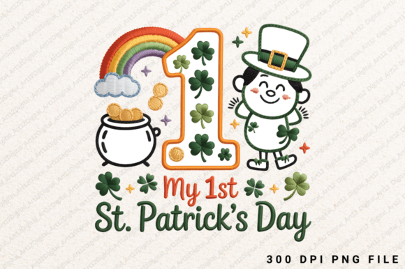 Review: My 1st St. Patrick’s Day Embroidery PNG for Makers